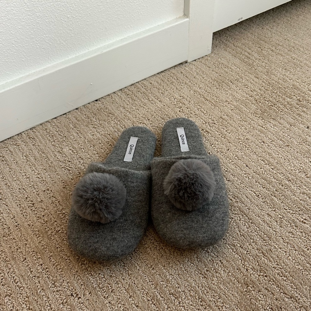 cashmere slippers